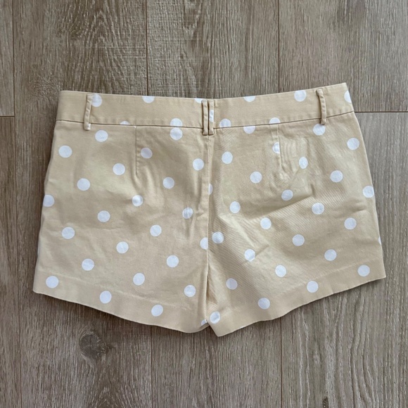 J.Crew Factory Polka Dot Chino Shorts - Picture 2 of 4